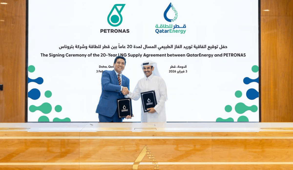 QatarEnergy and Petronas Sign 20-Year Agreement